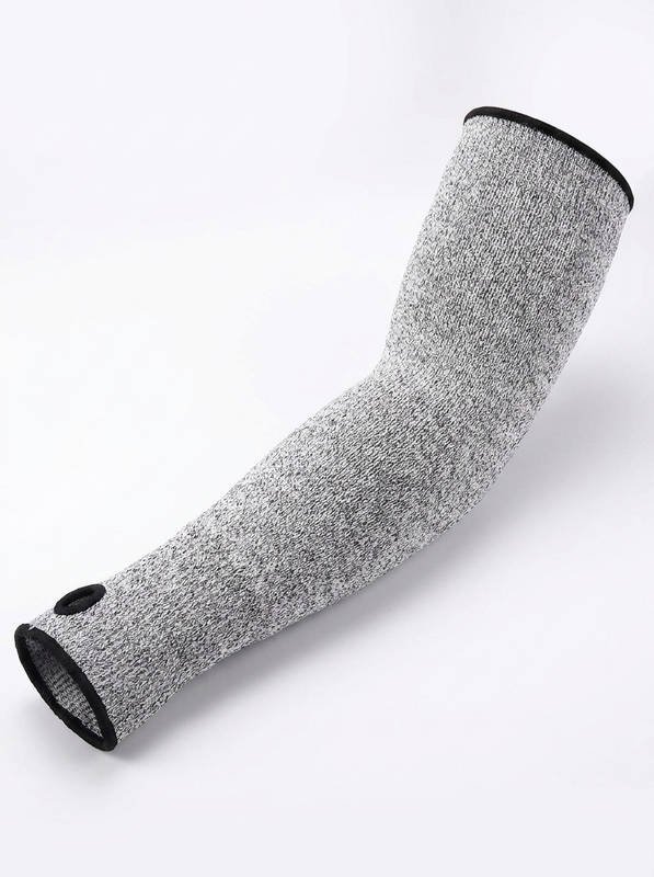 Cut Resistant Arm Sleeves Level 5, HPPE Protective Sleeves Comfortable Fit - Image 2