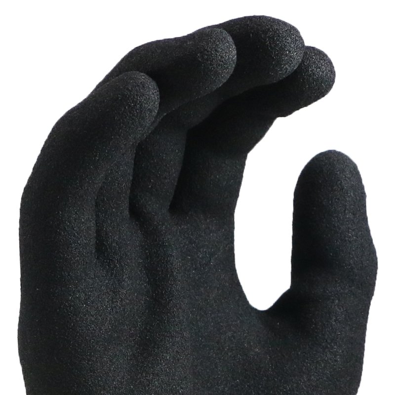 MaxiTough High Grip 13g HPPE Anti-Cut Safety Gloves HPPE Nitrile Sandy Non-slip Durable Glass Handling Work Safety Gloves - Image 3