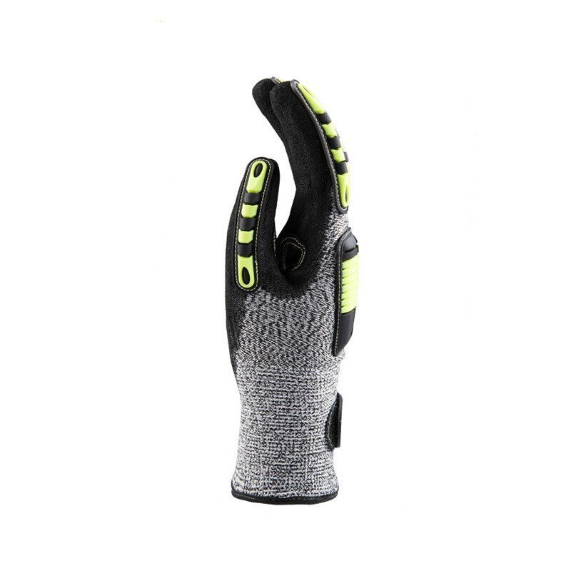 High-intensity Work Shockproof Equipment Cut-resistant and Cold-resistant Nitrile-coated Anti-collision Gloves - Image 6